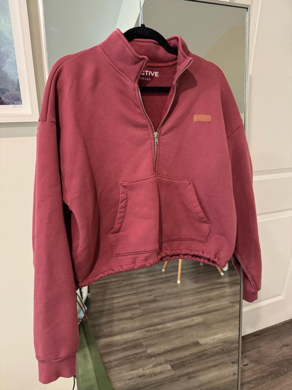 SET Active half-Zip Sweatshirt size small
